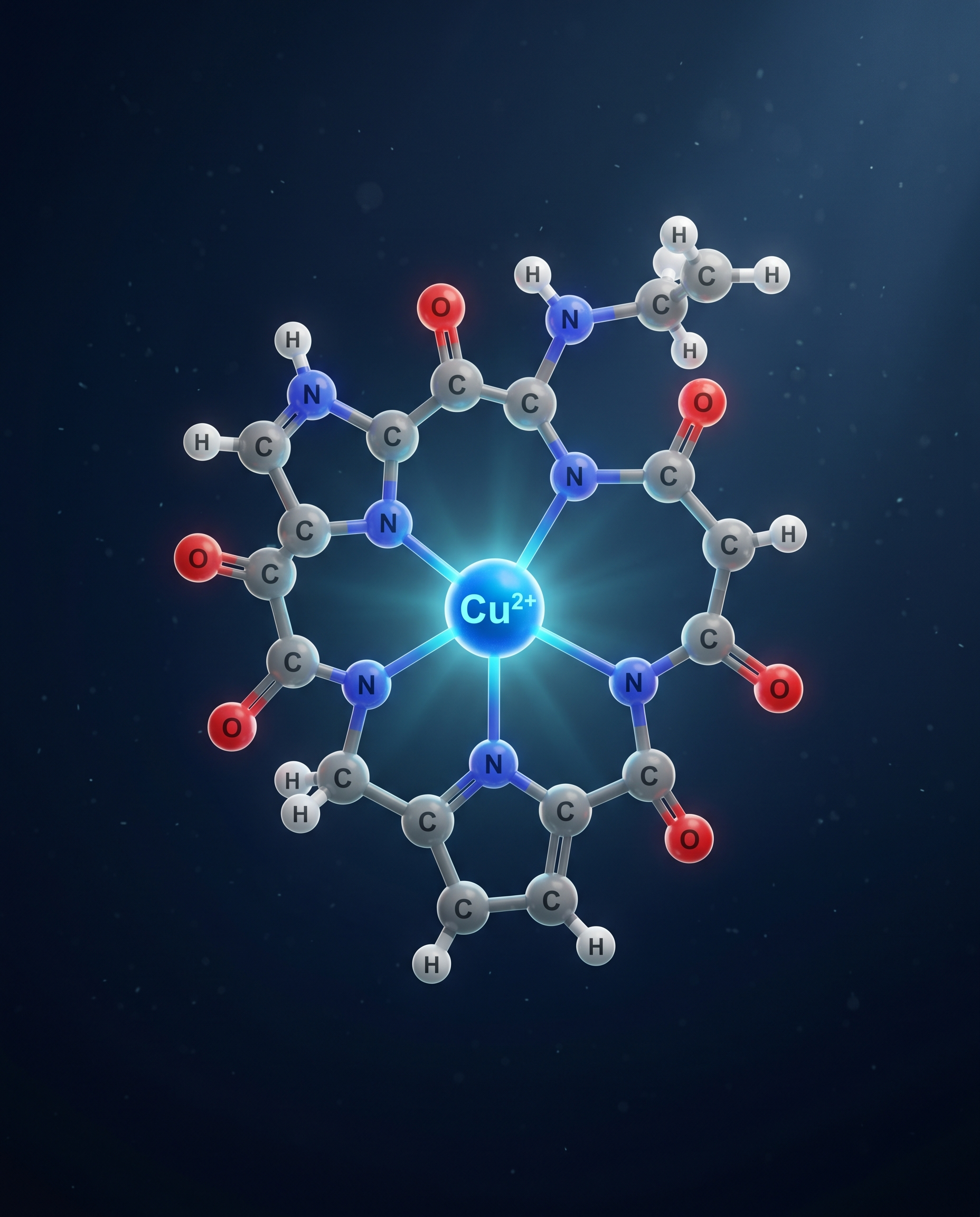 GHK-Cu molecular structure